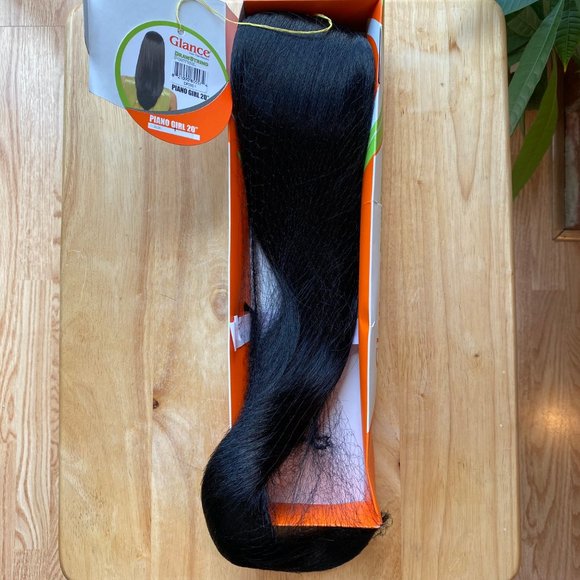 #97 GLANCE PIANO GIRL DRAWSTRING PONYTAIL - Picture 2 of 5